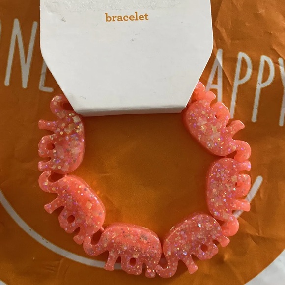 GYMBOREE- Hair Clips, Tassel Necklace, Bracelet, Earrings Elephant Theme Lot NWT - Picture 3 of 5